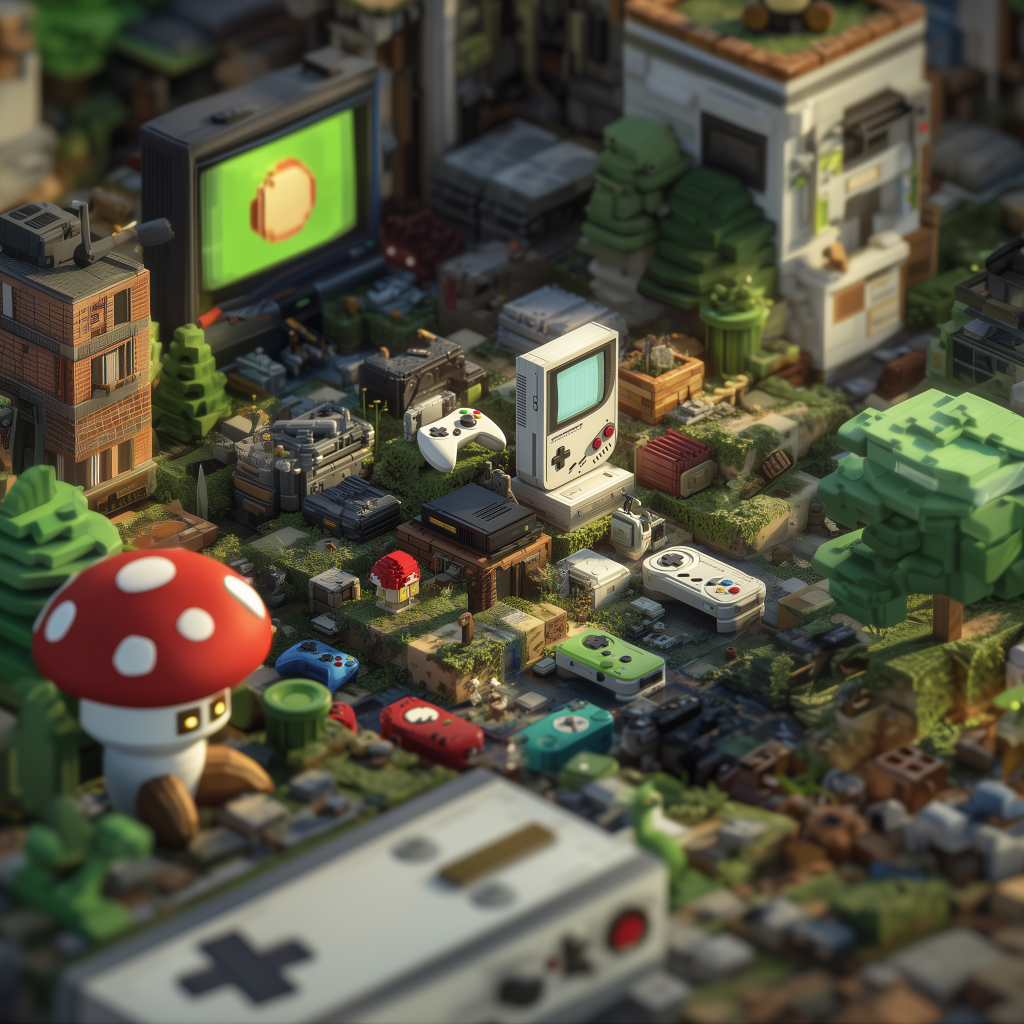 PC, console, and mobile devices connected in cross-platform play